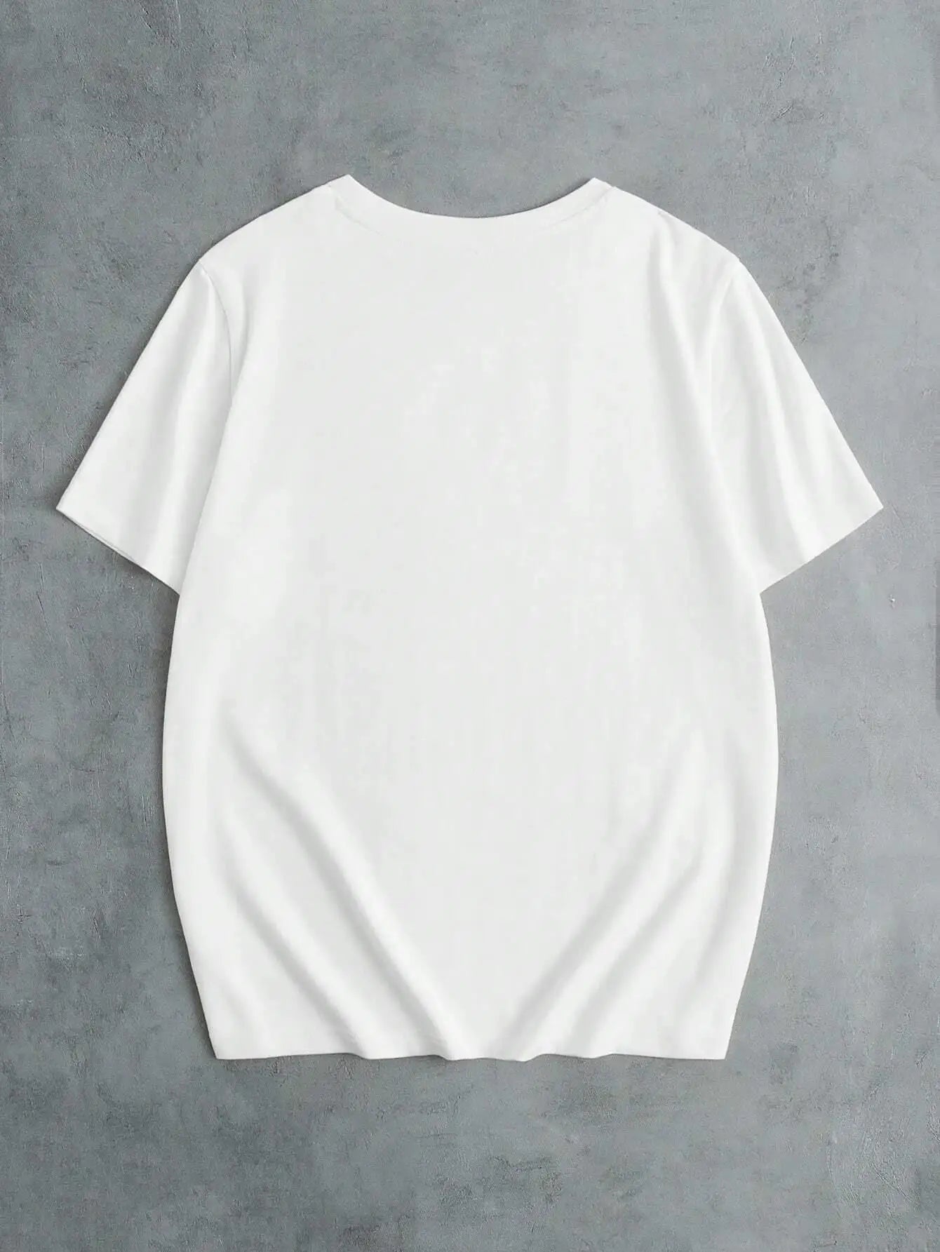 Simple Rose Flower Printing Tops Cotton T-Shirts For Womens Fashion Casual Soft Short Sleeve Loose Tees Comfortable Clothes